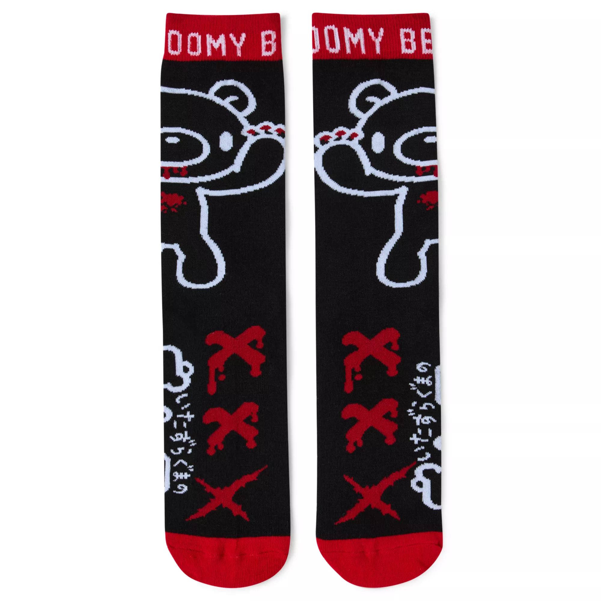 Gloomy Bear Crew Socks - 2 Pair at Spencer's