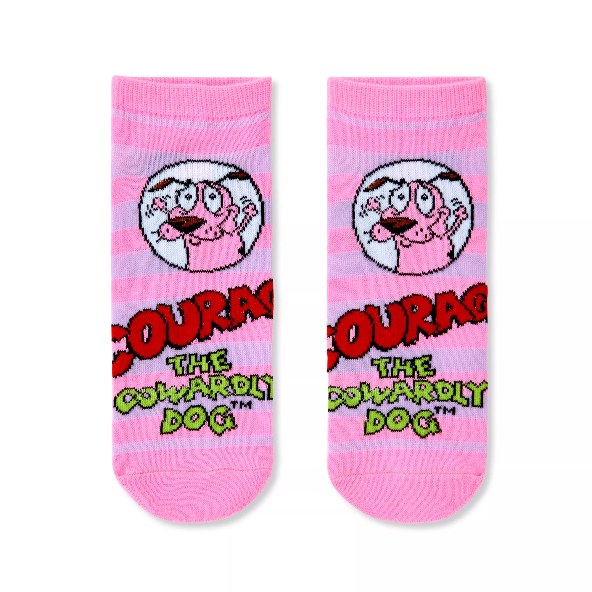 Multi-Pack Courage the Cowardly Dog Ankle Socks - 5 Pair at Spencer's