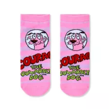 Courage the Cowardly Dog No Show Socks - 5 Pack at Spencer's
