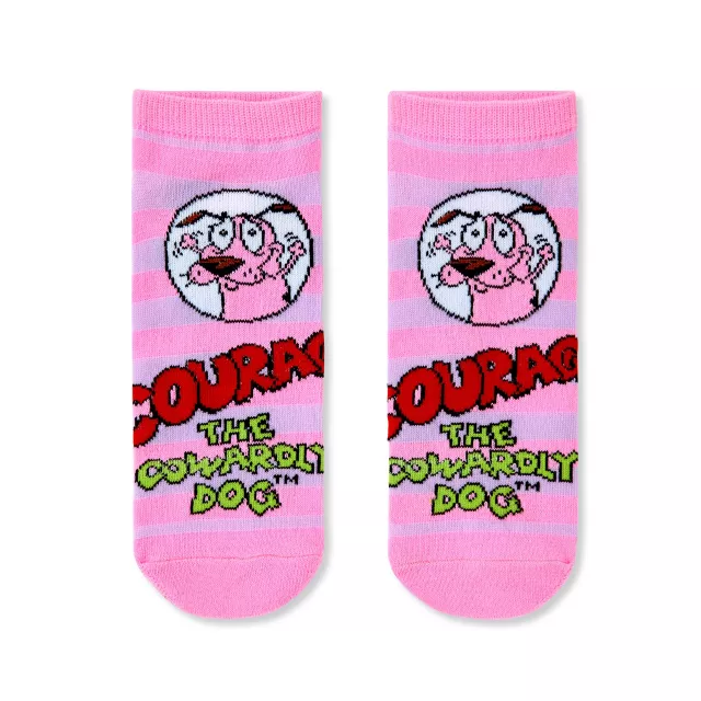 Courage the Cowardly Dog No Show Socks - 5 Pack at Spencer's