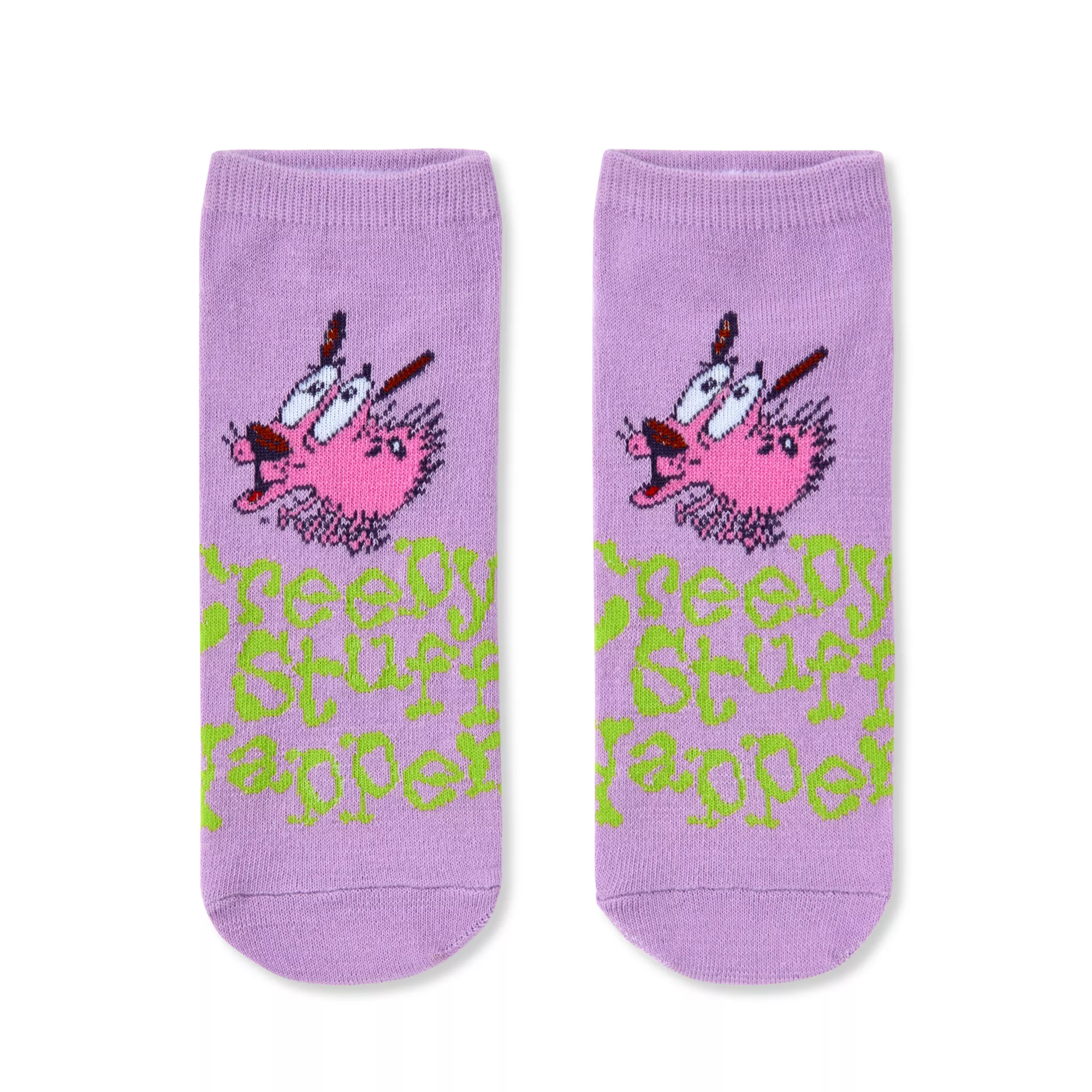 Multi-Pack Courage the Cowardly Dog Ankle Socks - 5 Pair at Spencer's