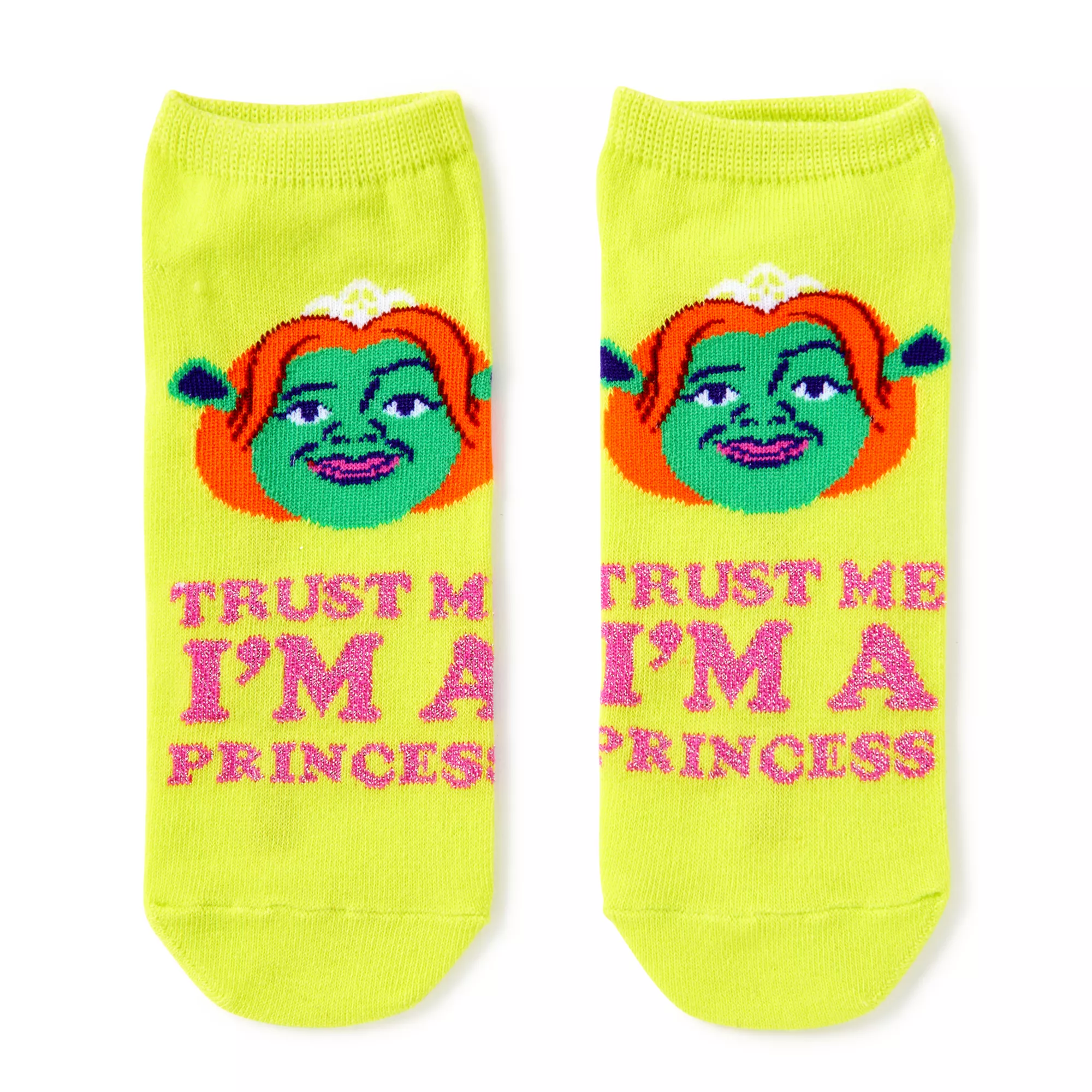 Multi-Pack Shrek No Show Socks - 5 Pack at Spencer's