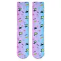 Multi-Pack Checkered Gir Crew Socks 2 Pack - Invader Zim at Spencer's