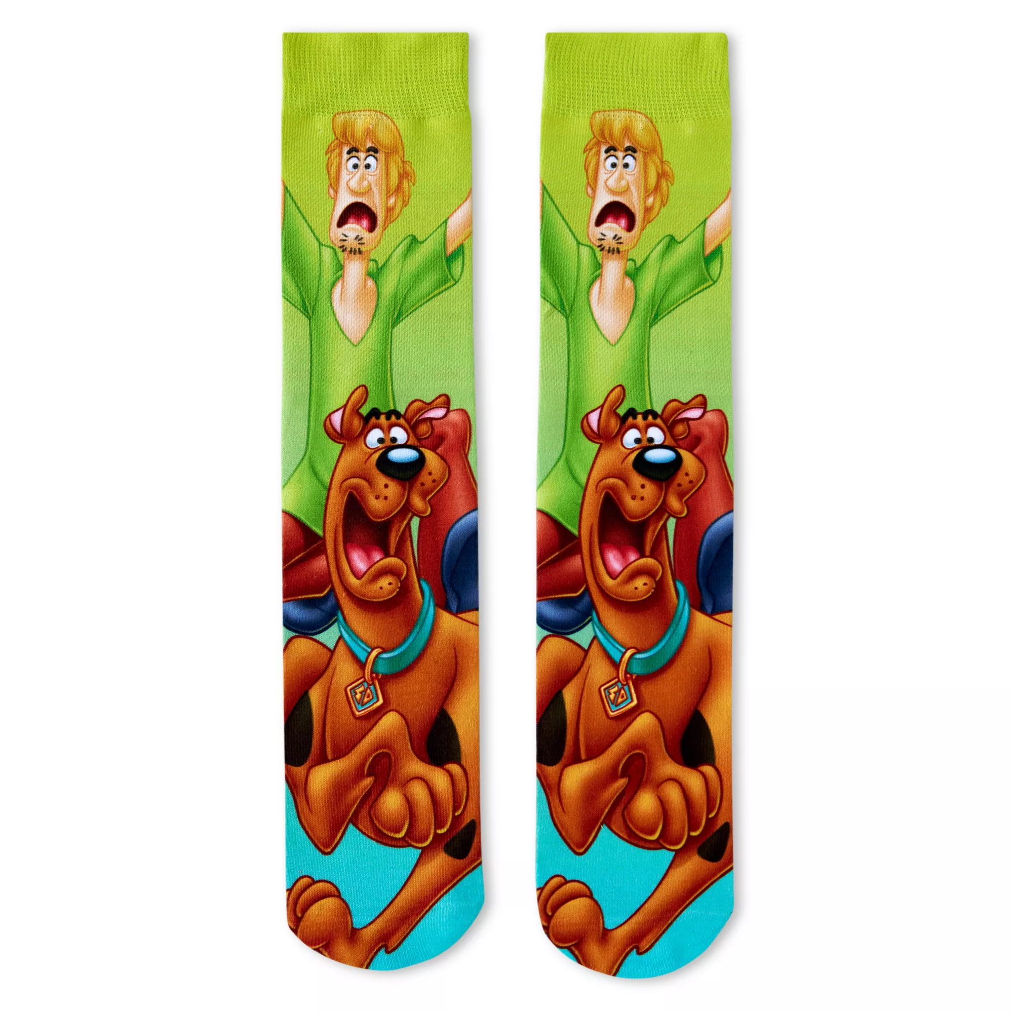 Multi-Pack Scooby-Doo Print Crew Socks - 2 Pack at Spencer's