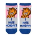 Multi-Pack Garfield No Show Socks - 5 Pack at Spencer's