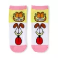 Multi-Pack Garfield No Show Socks - 5 Pack at Spencer's