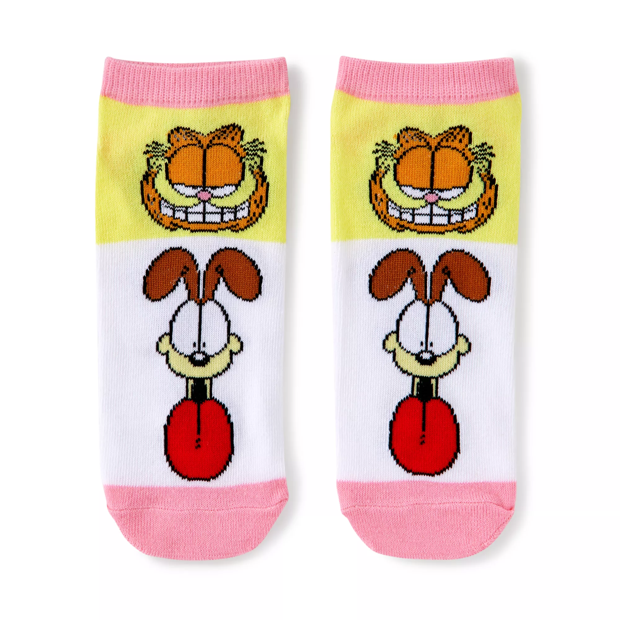 Multi-Pack Garfield Ankle Socks - 5 Pair at Spencer's