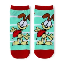 Multi-Pack Garfield No Show Socks - 5 Pack at Spencer's