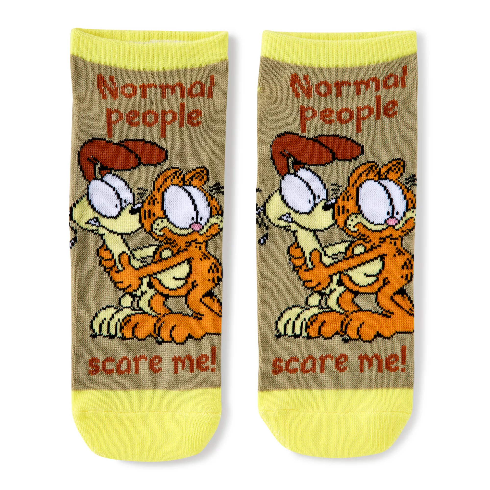 Multi-Pack Garfield Ankle Socks - 5 Pair at Spencer's