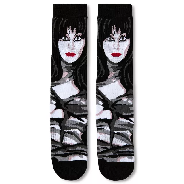 Multi-Pack Elvira Portrait Crew Socks - 3 Pack at Spencer's