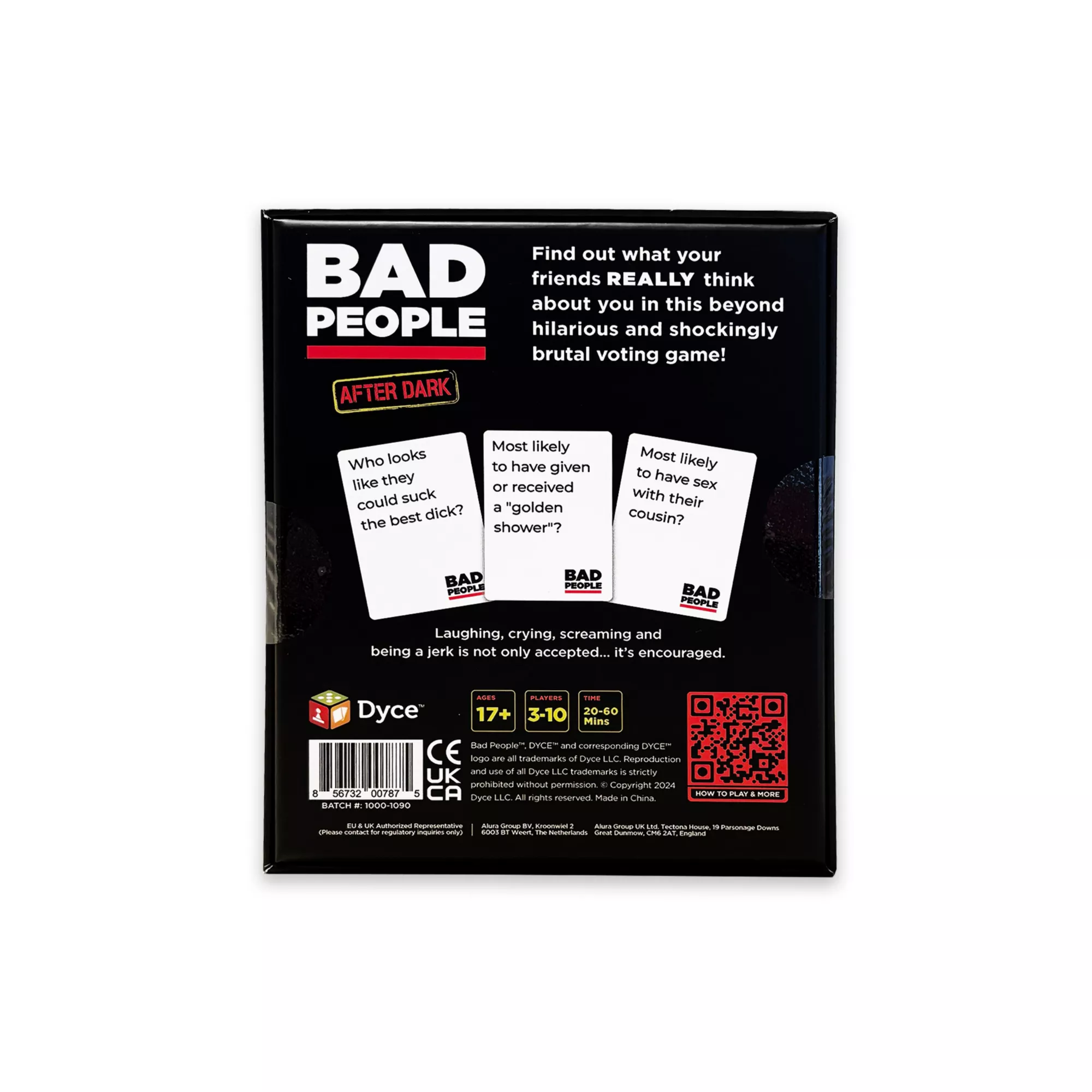 Bad People After Dark Card Game at Spencer's