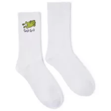 Sex God Toad Crew Socks at Spencer's