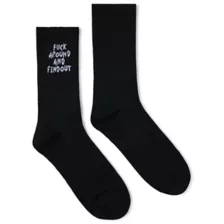 Fuck Around and Find Out Crew Socks at Spencer's