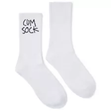 Cum Sock Crew Socks at Spencer's