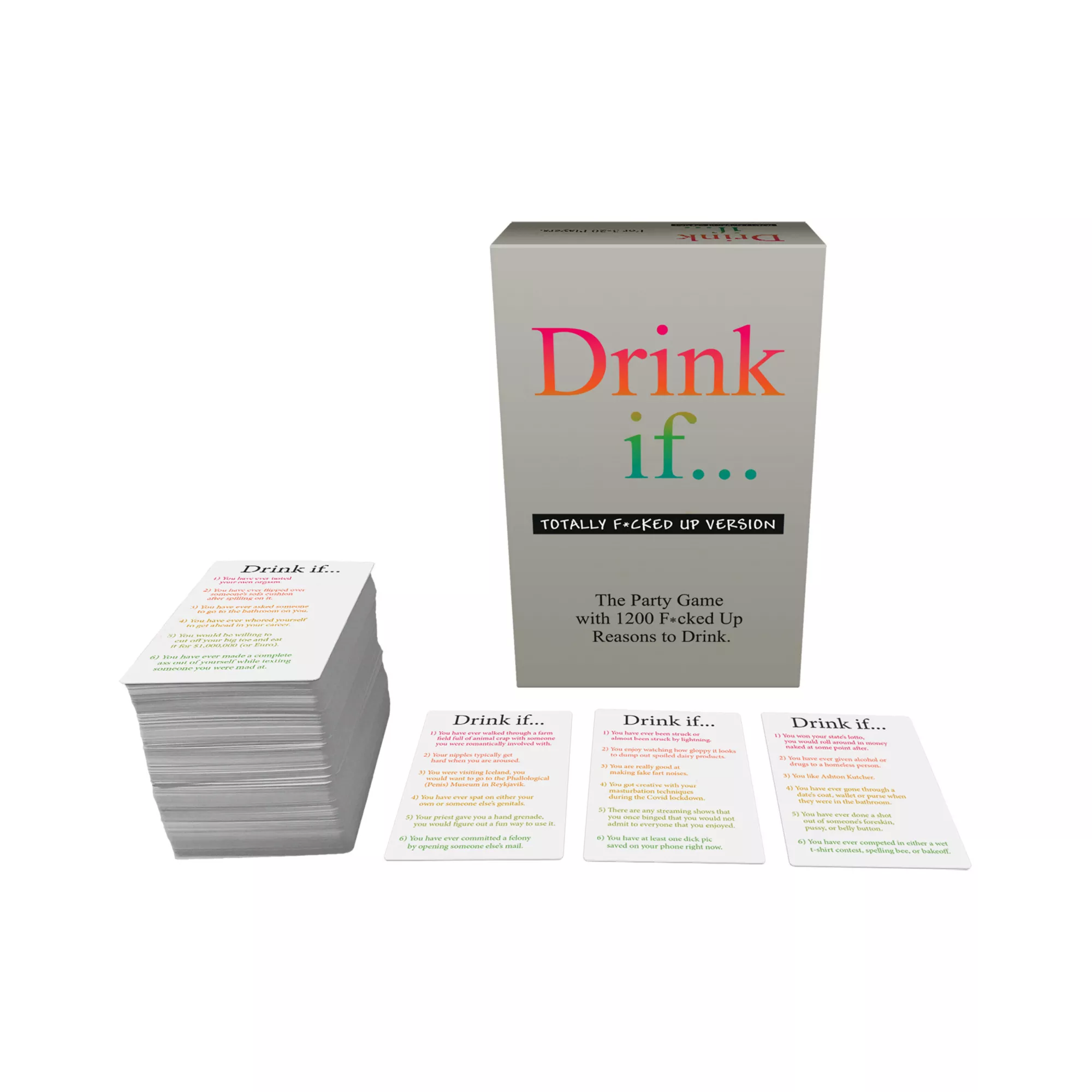 Drink If... Card Game: Totally F*cked Up Edition at Spencer's