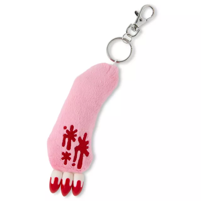 Gloomy Bear Paw Keychain at Spencer's