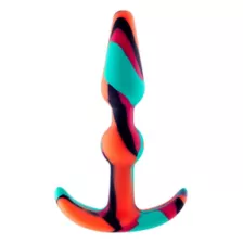Trippy Trio Multi-Color Butt Plug Set 3 Pack - Hott Love Extreme at Spencer's
