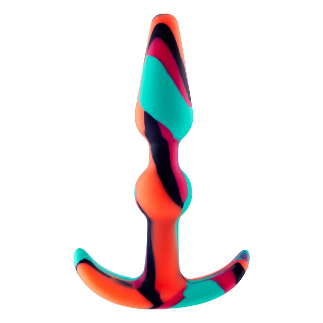 Trippy Trio Multi-Color Butt Plug Set 3 Pack - Hott Love Extreme at Spencer's