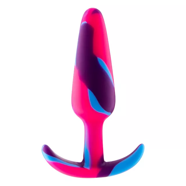 Trippy Trio Multi-Color Butt Plug Set 3 Pack - Hott Love Extreme at Spencer's