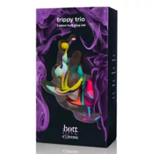 Trippy Trio Multi-Color Butt Plug Set 3 Pack - Hott Love Extreme at Spencer's