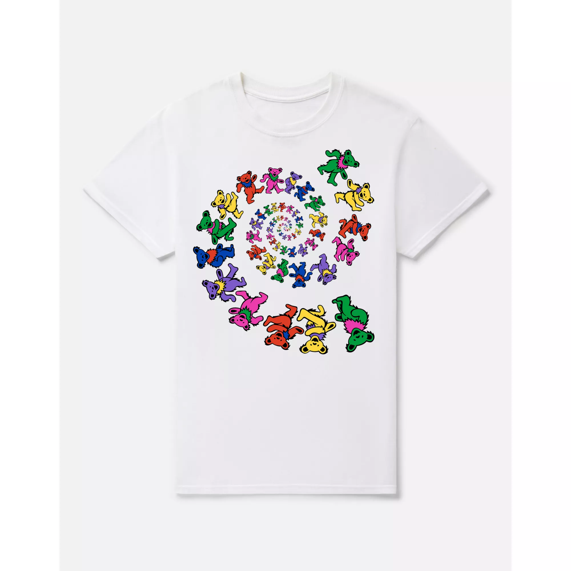 Dancing Bear Spiral T Shirt - Grateful Dead at Spencer's
