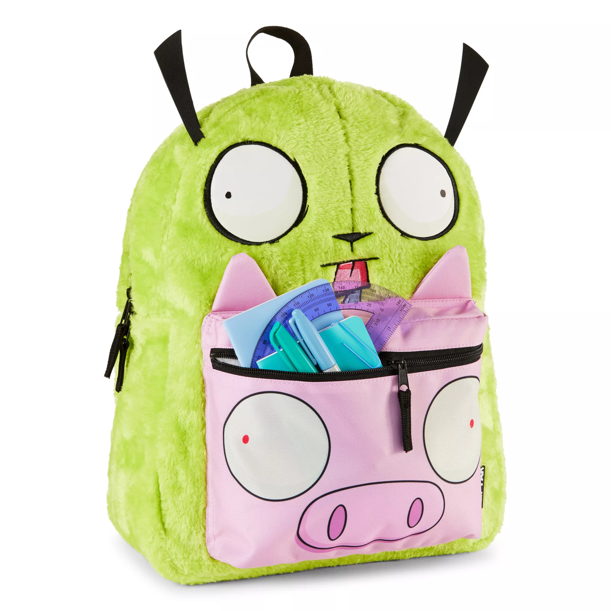 Gir Pig Munchies Interior Reversible Backpack - Invader Zim at Spencer's