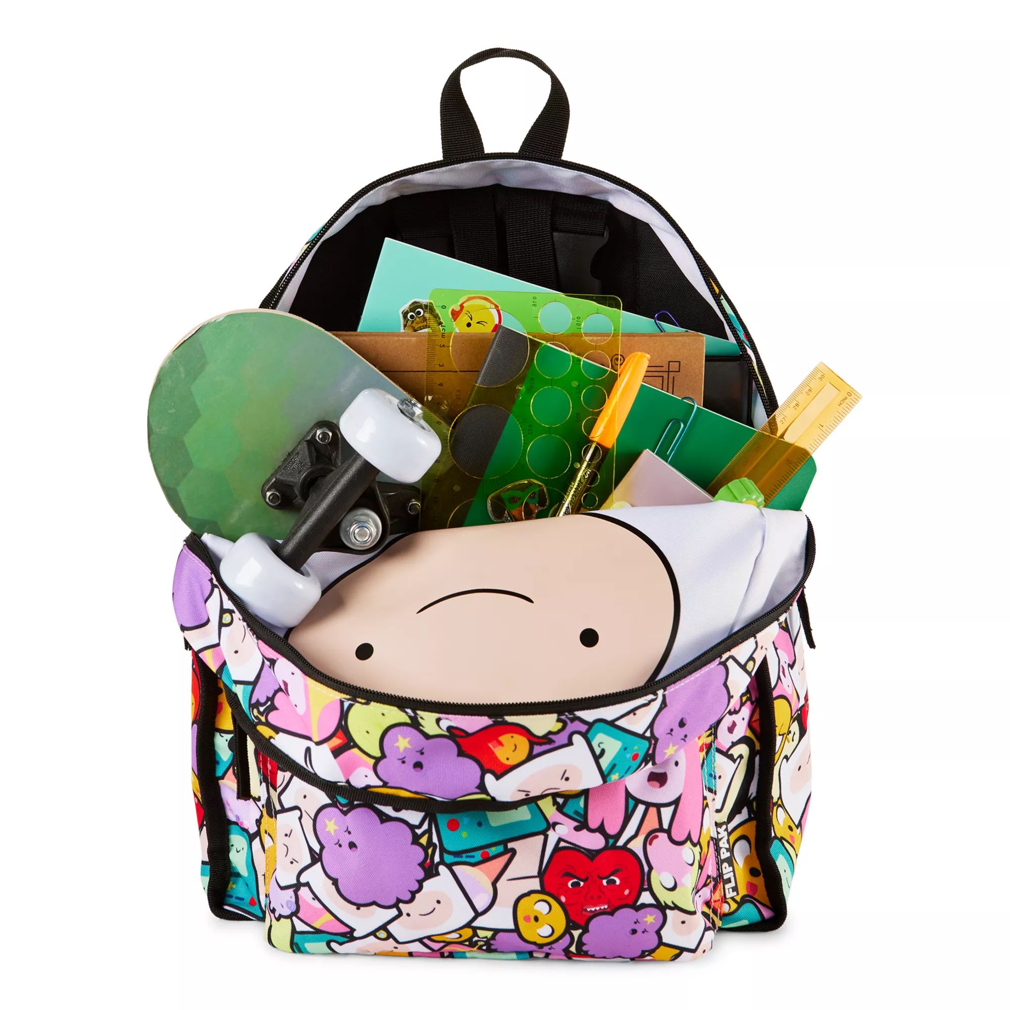Adventure Time Flip Pak Reversible Backpack at Spencer's