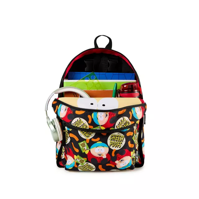 South Park Cartman Cheesy Poofs Reversible Backpack at Spencer's