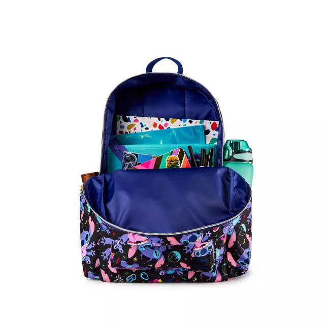 Stitch Alien Print Backpack - Lilo & Stitch at Spencer's