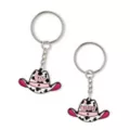 Bad Bitch Keychain Set - 2 Pair at Spencer's