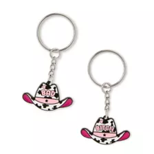 Bad Bitch Keychain Set - 2 Pair at Spencer's