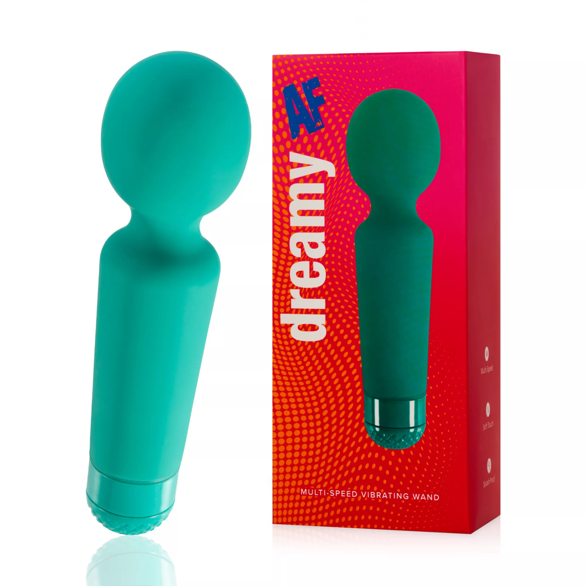 Dreamy AF Mini Vibrating Wand at Spencer's