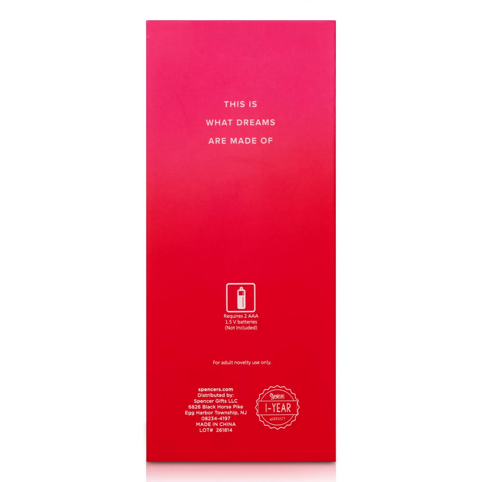 Dreamy AF Mini Vibrating Wand at Spencer's