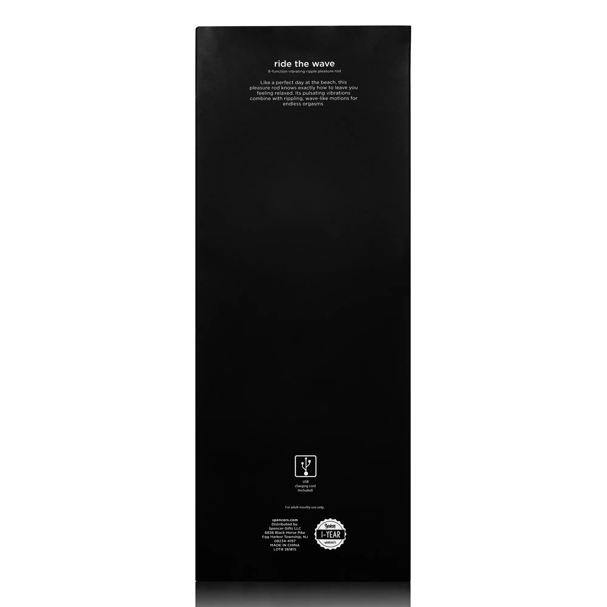 Blue Ride the Wave Waterproof Vibrator 5.3