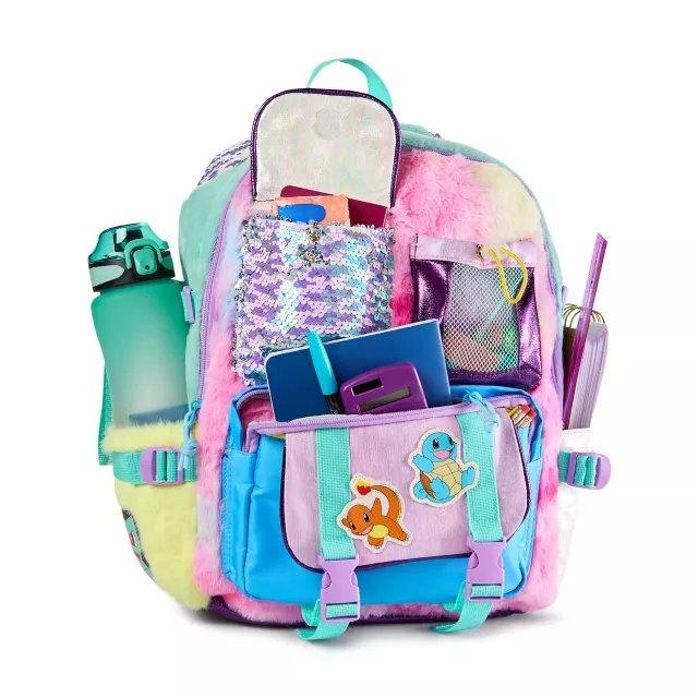 Fuzzy Pokémon Pastel Backpack