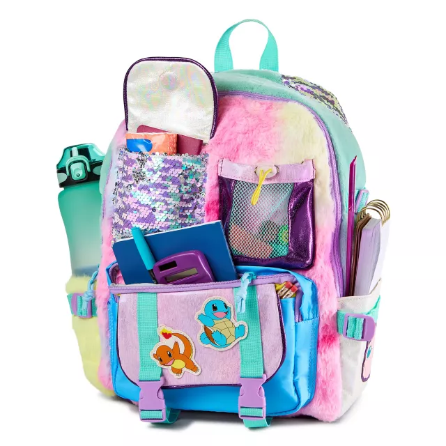 Fuzzy Pokémon Pastel Backpack