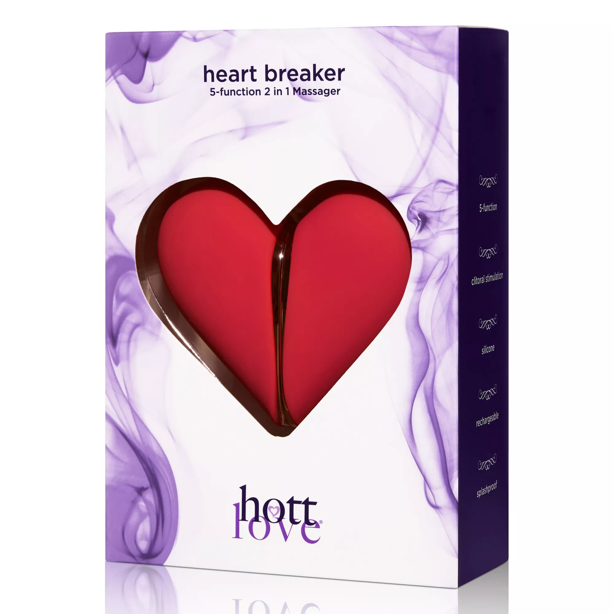 Hott Love Heart Breaker Red Heart Massager at Spencer's