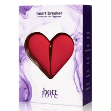Hott Love Heart Breaker Red Heart Massager at Spencer's