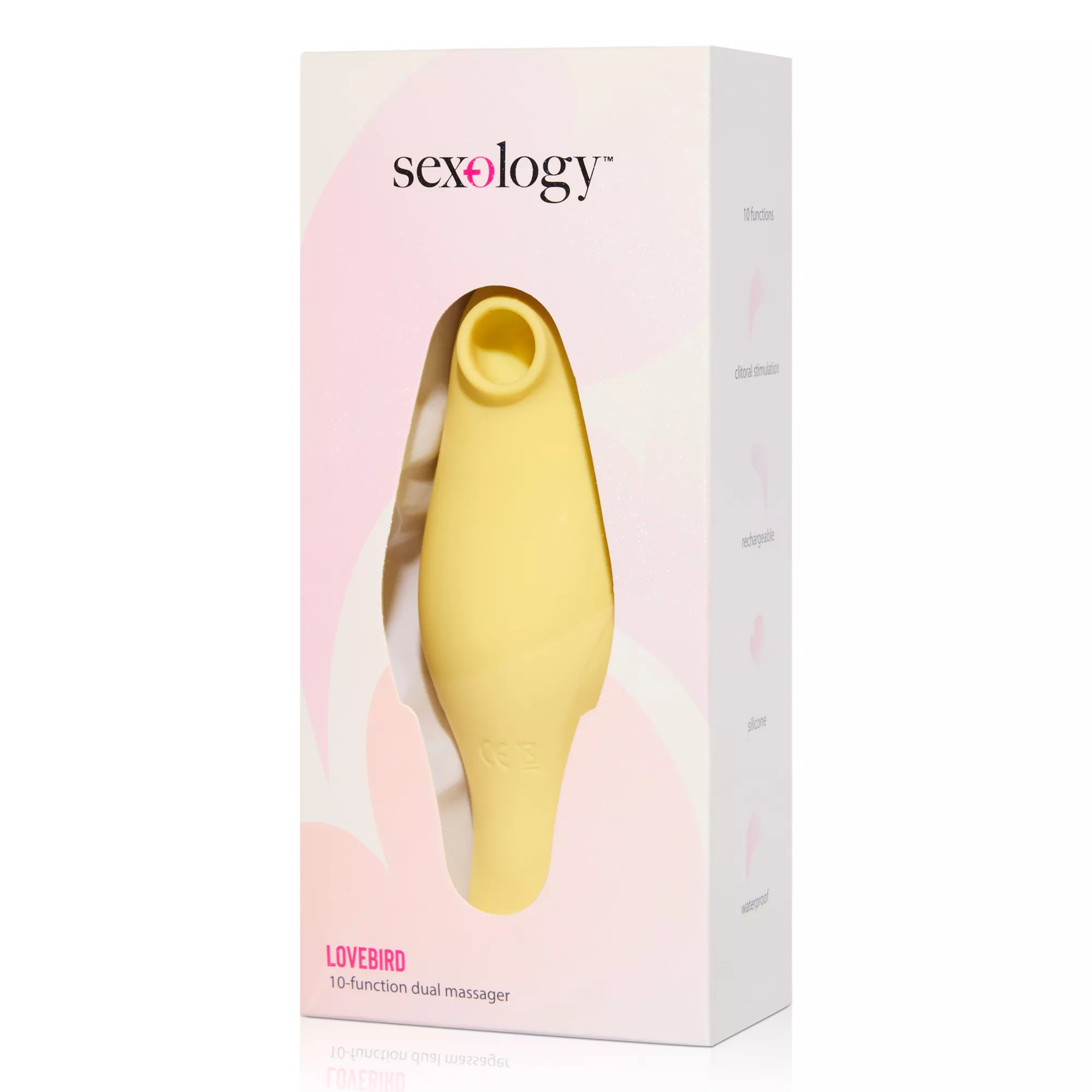 Sexology Parakeet Dual Clitoral Massager at Spencer's