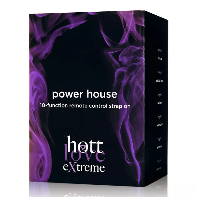 Power House 10-Function Remote Control Strap-On - Hott Love Extreme at Spencer's