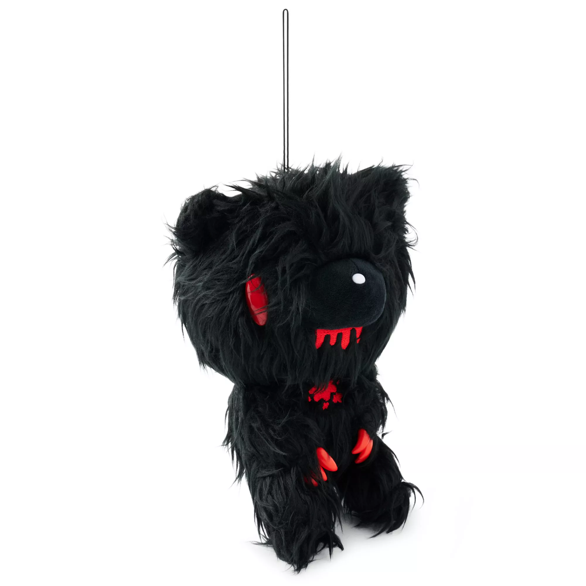 Black Gloomy Bear Long Fur Plush at Spencer's