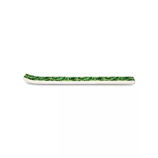 Weed Leaf Flat Incense Burner at Spencer's