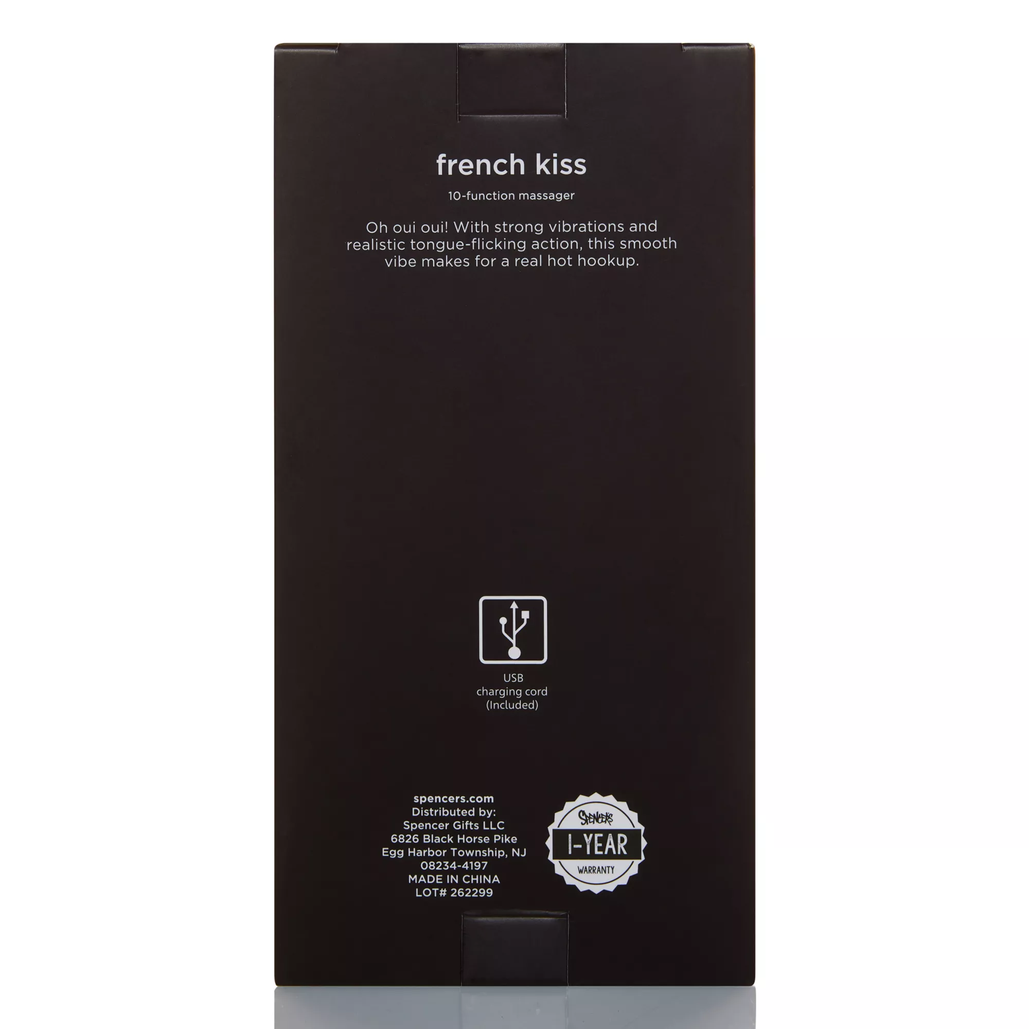 French Kiss Tongue Flicking Massager at Spencer's