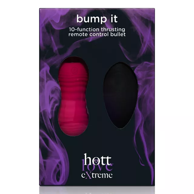 Hott Love Extreme Bump It Thrusting Remote Control Bullet Vibrator at Spencer's