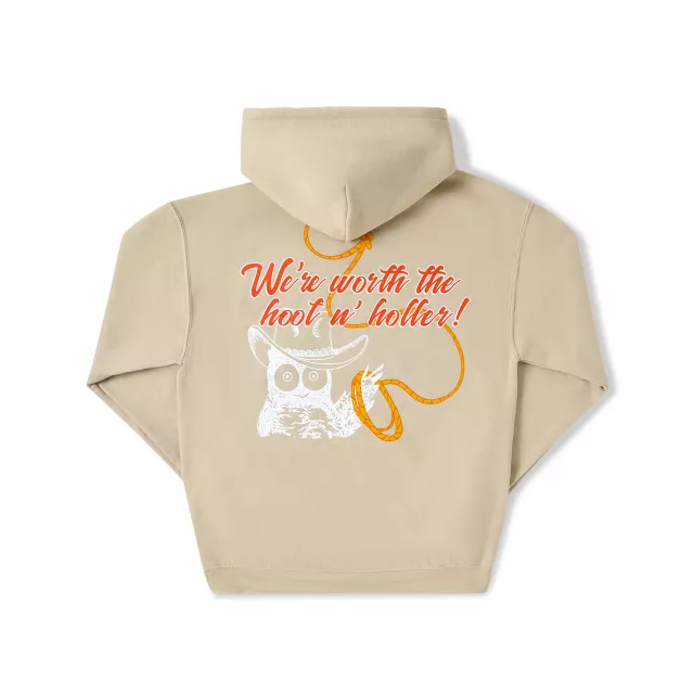 Hooters Saddle Up Western Hoodie at Spencer's