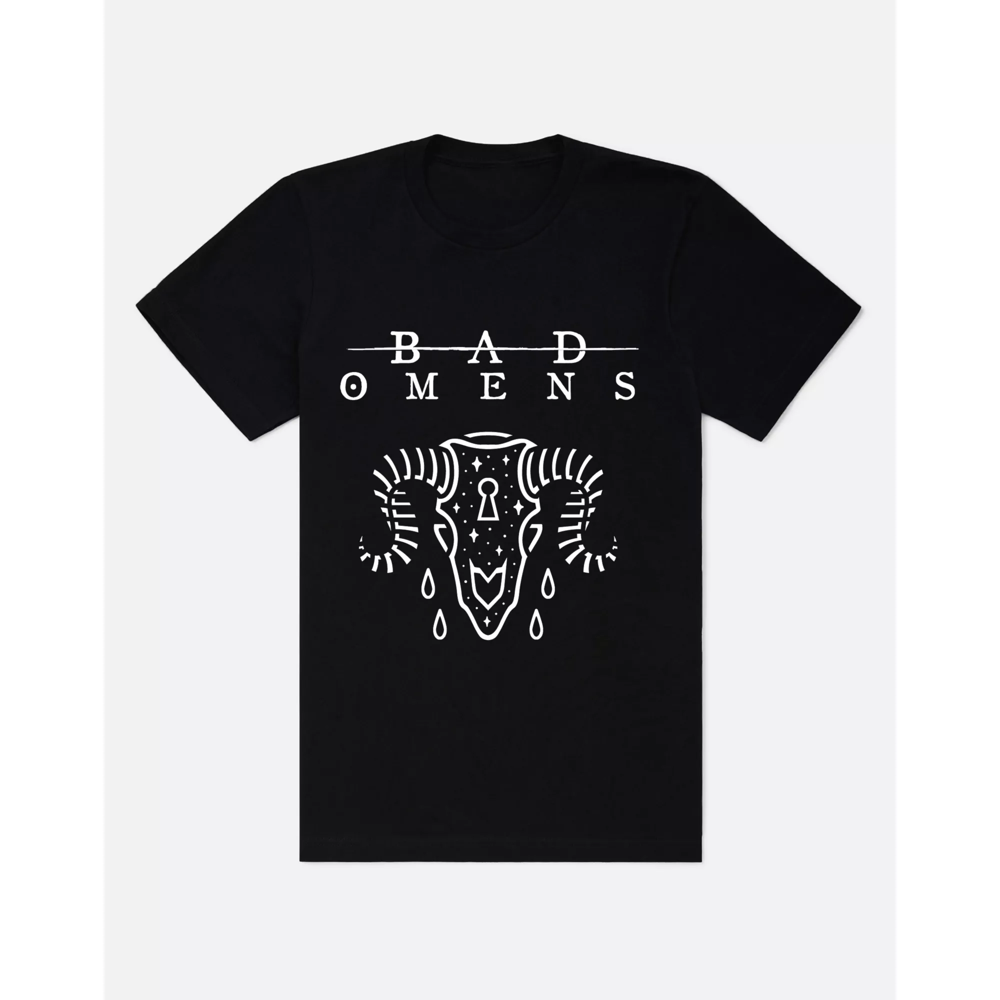 Bad Omens Ram Skull T Shirt at Spencer's