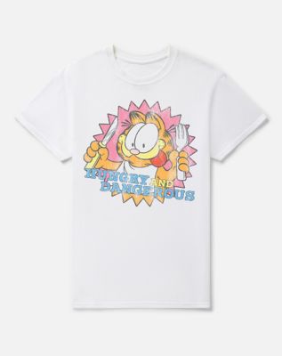 Hungry and Dangerous T Shirt - Garfield
