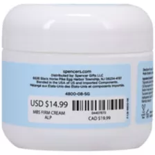 Firm It Up Vanilla Body Cream 2 oz. - Mind. Body. Sex. at Spencer's