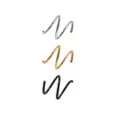 Multi-Pack Silvertone Goldtone Black Spiral Hoop Nose Rings 3 Pack - 20 Gauge at Spencer's