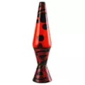 17 Inch Black and Red Tribal Lava Lamp at Spencer's